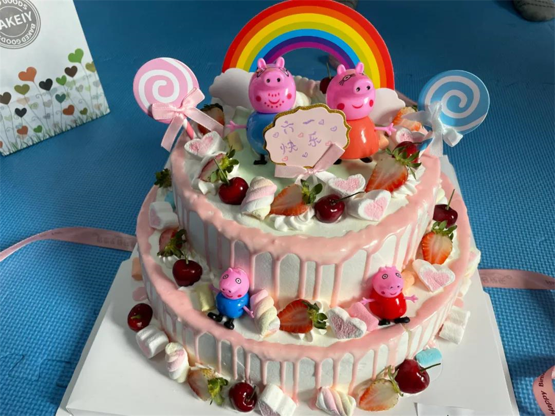 生日造型蛋糕推薦.白兔朵朵造型蛋糕.超可愛卡通蛋糕.高雄美味甜點伴手禮推薦
