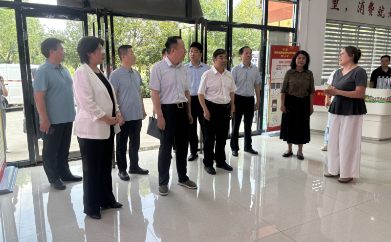 省总工会领导莅临叶县调研指导工会工作