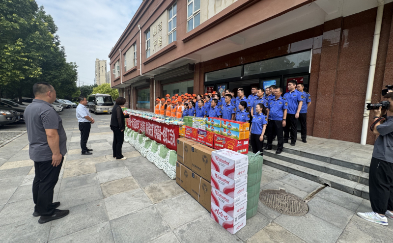 示范区工会开展2025年“工会送清凉 防暑保安康”慰问活动
