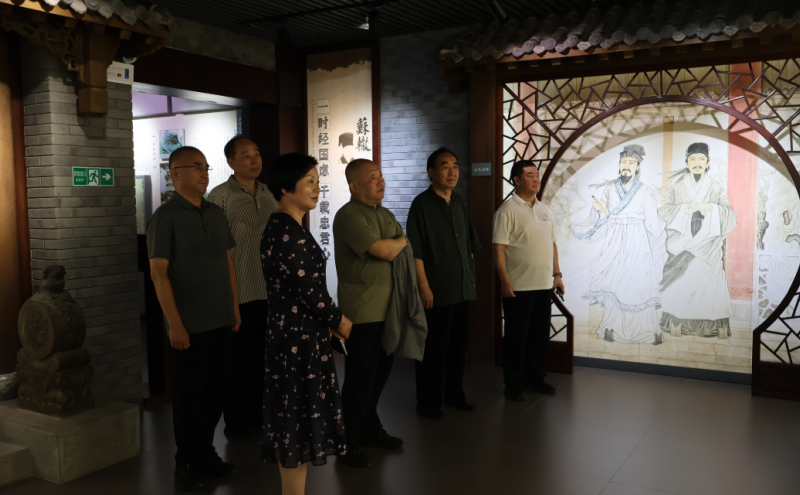 郏县三苏园开展职工文化交流活动