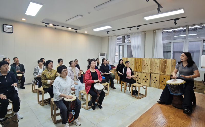 非洲鼓公益课堂