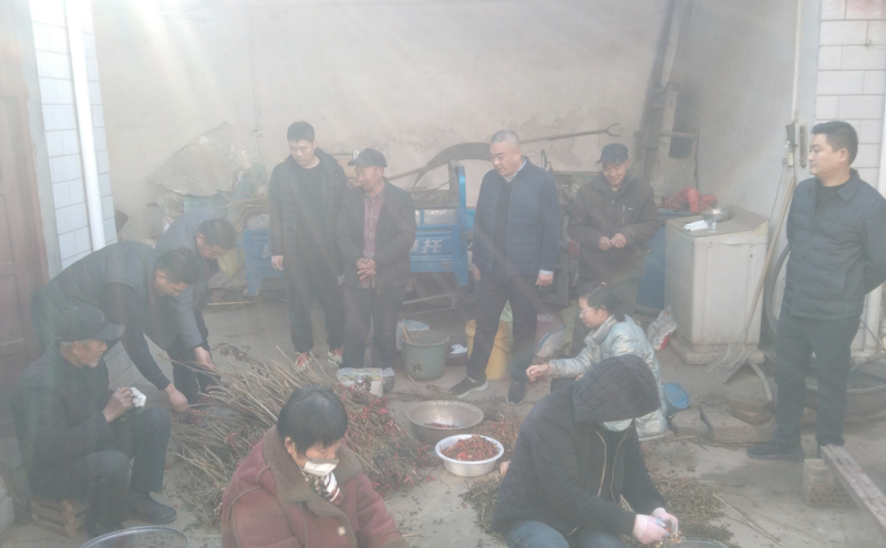 开展入村入户帮扶工作