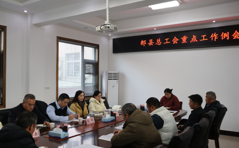 正在召开重点工作例会