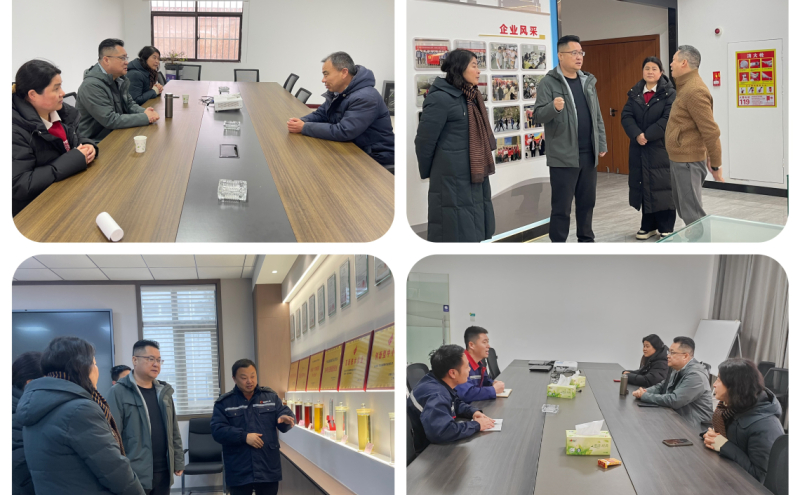 叶县总工会到重点企业开展春节送温暖慰问活动