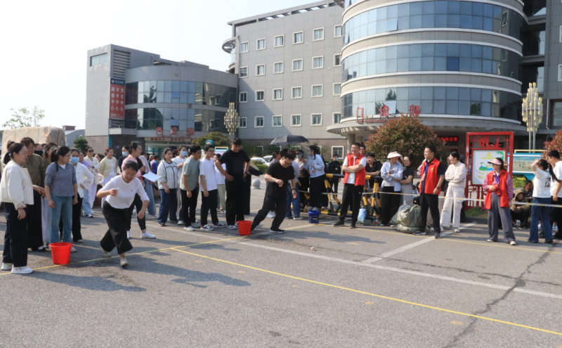 叶县人民医院成功举办第七届职工趣味运动会