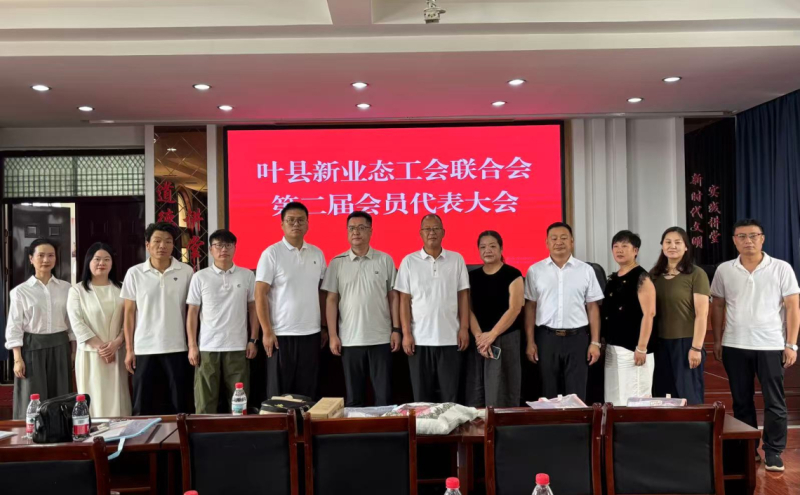 叶县新业态工会联合会成功完成换届选举工作