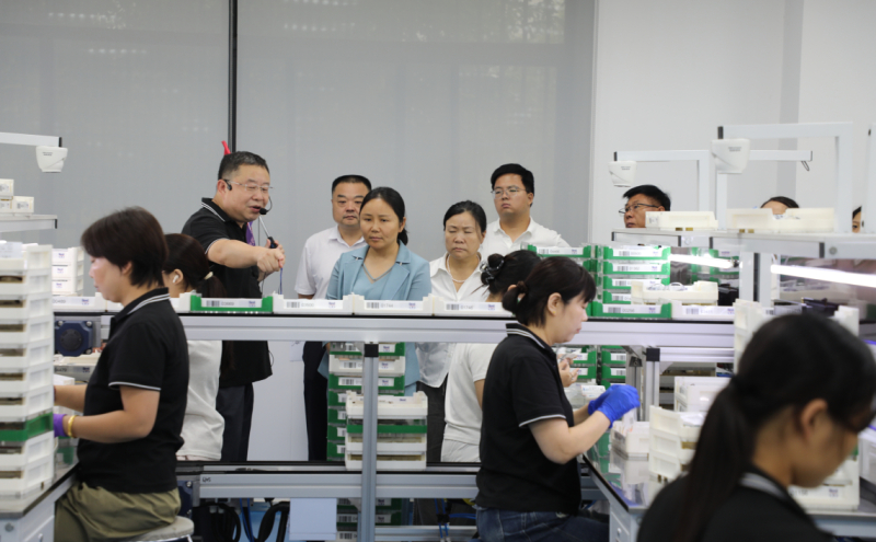 在宝丰县河南视达投资有限公司观摩
