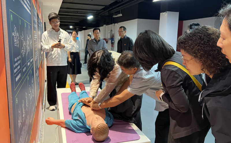 铭记九一八 奋进新征程｜新华区国动办、区总工会组织开展人防宣教活动