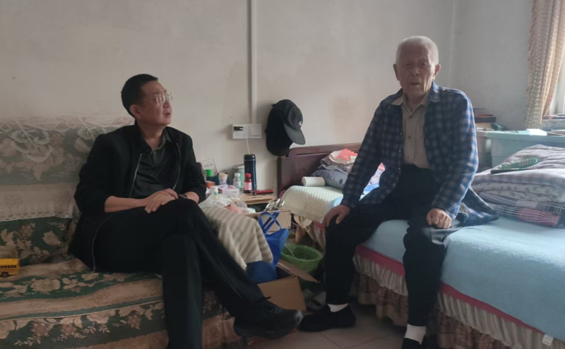 慰问现场